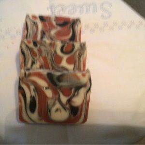 Black raspberry and vanilla soap 4-4.5oz